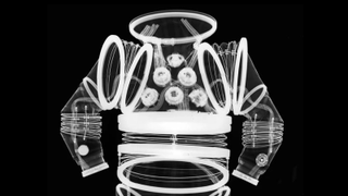 Space Suit X-Ray is Coil-Tastic